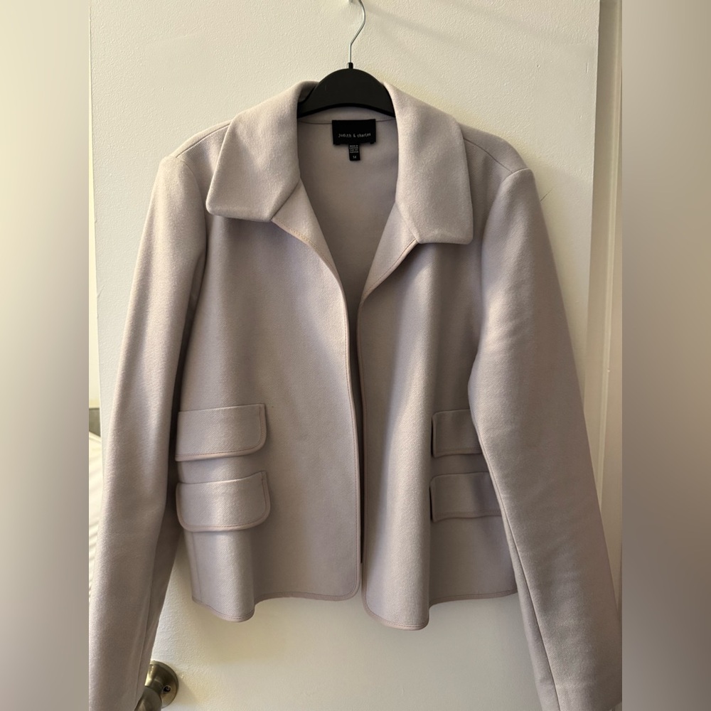 Lavender wool jacket